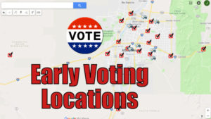 2018 Early Voting Locations in Albuquerque & Bernalillo County